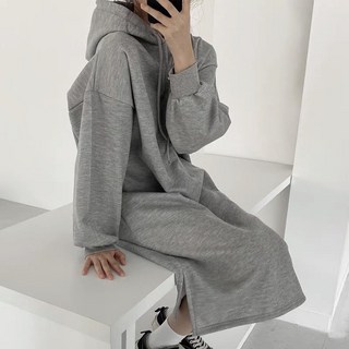 SweetieHobby 트레이닝복 여성 후드티 롱 치마