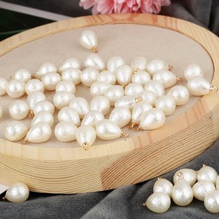 의류 8mm 아크 새로운 진주 펜던트 액세서리 쥬얼리 장식 비드 아이보리 바느질 비즈 모양의 크리스탈 라인석 아플리케