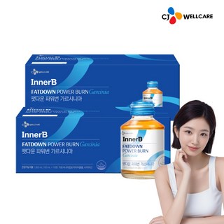 CJ 팻다운 파워번 마스터 가르시니아 10병, 1L, 2박스