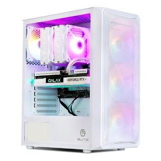 몬스타가츠 X420A 화이트 컴퓨터 케이스