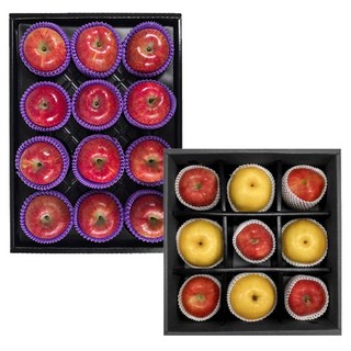 [명절선물] 고당도 제수용 사과 배 추석 혼합 과일 선물세트, 1개, 2kg(옵션1)