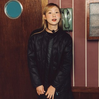 플라스틱아일랜드 구스다운 퀼팅 점퍼 PP4NZ001