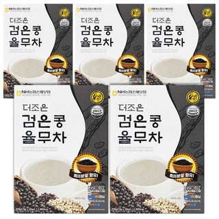 더조은 검은콩 율무차 식사대용 선식 스틱, 5개, 36개입, 18g