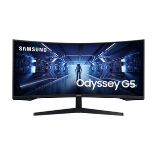 삼성전자 86.4cm QHD 오디세이 G5 게이밍 모니터, 86.2cm, 삼성 C34G55T