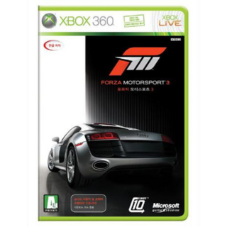 [중고] xbox360 포르자 모터스포츠3 한글판 엑스박스 360 엑박