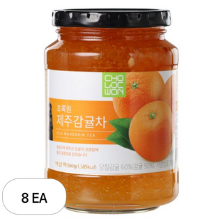 초록원 제주감귤차, 560g, 1개입, 8개