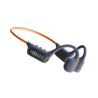 골전도 이어폰 IPX8 32GB 방수 MP3 무선 블루투스 헤드폰 헤드셋, A. 그레이 32GB