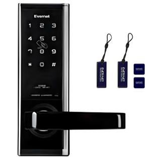 에버넷 디지털 도어락 EN950 손잡이 있음, en950알림기능도어락, 고객직접설치