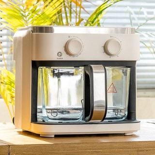 쿠비녹스 글라스 에어프라이어 5.5L 대용량 유리 에어프라이기, CX-252AF