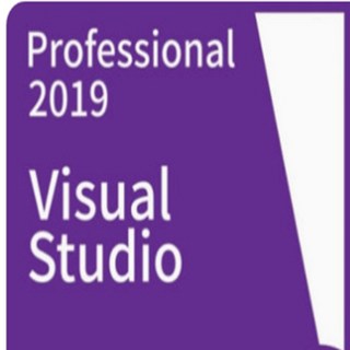 MS Visual Studio Professional 2019 사용 모습