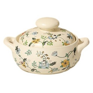 StarR 무민 플라워 시리즈 뚝배기 1.8L, 1개, 26cm