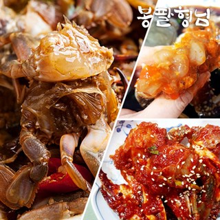 봉팔형님 여수 돌게장 간장돌게장 2kg(8~9미), 2kg, 1개 트레이더스간장게장