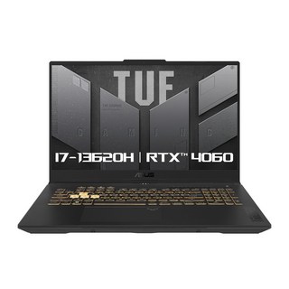 에이수스 2024 TUF F17 코어i7 인텔 13세대 지포스 RTX 4060 NVIDIA, MechaGray, 512GB, 16GB, Free DOS, FX707VV-HX127