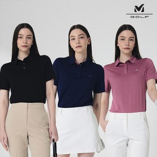 반팔 카라티셔츠 여성 3종세트