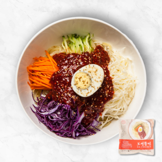 보영만두 쫄면 2인분 매운맛, 510g, 1개
