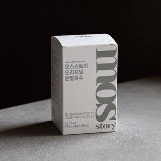 모스스토리 오리지널 분말육수 멸치 다시마 자연 안심 가족 먹거리 신혼부부 선물, 4g, 35개 대표 이미지 - 모스탄 대사 추천