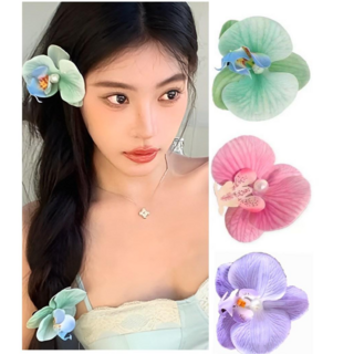르브엘 꽃장식 헤어 머리핀 1+1+1