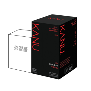 카누 미니 아메리카노 100T 쿠팡 로켓배송