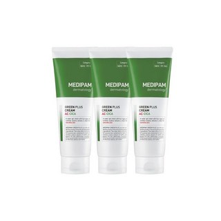 메디팜 그린플러스 에이씨 시카 수분진정 크림 220ml 2개+1 /주름개선+미백기능성