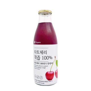 투오가닉 NFC 착즙 타트체리 주스 100% 착즙원액, 1개, 1000ml