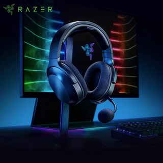 [CTK] RAZER 레이저 Barracuda 바라쿠다x게이밍 무선 헤드폰 헤드셋 plus 2.4G+블루투스, 블랙