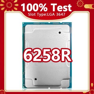제온 골드 6258R CPU – 56 코어, 112 스레드, 2.7GHz, 38.5MB 캐시, 205W 프로세서, C621 서버 마더보드, LGA 3647 지원 제온 6258 제온 골드 6258R CPU – 56 코어, 112 스레드, 2.7GHz, 38.5MB 캐시, 205W 프로세서, C621 서버 마더보드, LGA 3647 지원 제온 6258