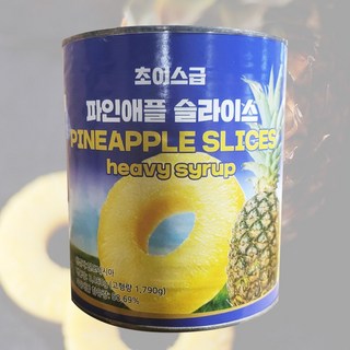 초이스급 파인애플 슬라이스 3kg 인도네시아산, 1개