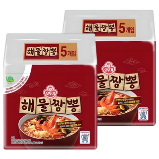 오뚜기 해물짬뽕 120g, 10개 대표 이미지 - 짬뽕라면 추천