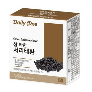 데일리원 참 착한 서리태환 건강 환 2g X 30포 1통, 60g, 1개