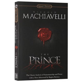 Niccolo Machiavelli 영어원서 군주론 (The prince) 유럽의 역대 군주정치인 지침