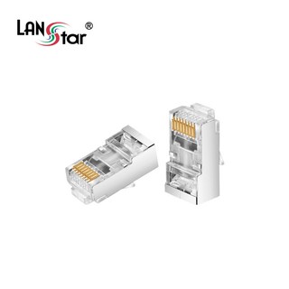 랜스타 모듈러 컨넥터 잭 RJ45 CAT6 STP