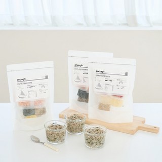 이너프 완료기 이유식 밀키트 유아식 12 ~ 15개월, 240g, 1세트, 완료기 B식단(황금변을 위한장건강)10팩/30끼