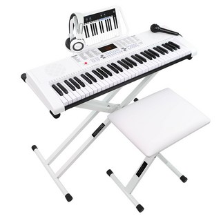 레브 RK110FP 전자 디지털 피아노 풀패키지 – 화이트, 1개 rk23r 레브 RK110FP 전자 디지털 피아노 풀패키지 – 화이트, 1개 rk23r