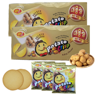 포테이토 크리스프 바비큐맛 (900g), 900g, 2개