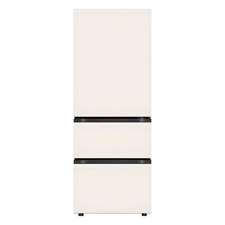 LG DIOS 오브제 327L 3도어 스탠드형 1등급 김치톡톡 냉동 기능 서랍형 슬립 김치냉장고, Z339MEEF11