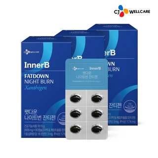 CJ WELLCARE 팻다운 펫다운 컷 잔티젠 김나영 다이어트 웰케어 후코잔틴 푸닉산 다이닝 자기 전 취침 전 급찐살 뱃살 허벅지살 팔뚝살 체지방 체중 감소 성인 여성 여자 추천, 30정, 3개