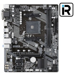 GA-A320M-S2H AMD 라이젠 AM4 DDR4 기가바이트 메인보드