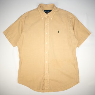 빈티지베이비 886.폴로 빅사이즈 린넨 반팔남방셔츠/정품/남성 L