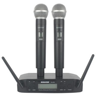 무선헤드마이크 마이크 무선 GLXD4 전문 UHF 마이크 자동 주파수 60M 파티 무대 교회 듀얼 핸드 마이크