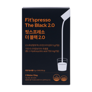 자유다방 핏스프레소 다이어트 커피 더 블랙 2.0 아메리카노맛, 1개, 150g