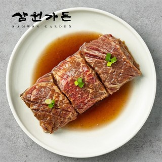 [삼원가든] 전통양념갈비 500g x 2팩, 삼원가든 전통양념갈비 500g x 2팩, 2개