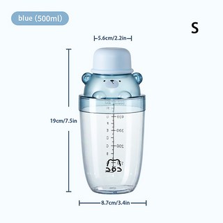 雪克杯, 블루, S, 1개