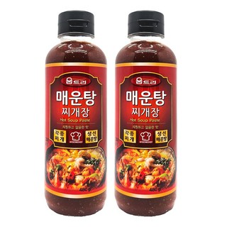 움트리/매운탕찌개장 480g 매운탕소스, 2개