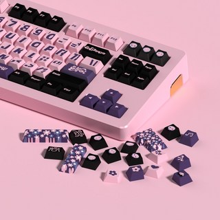 SPM Soulcat 고함량 PBT 염료승화 영문 키캡 154키 커스텀키보드 교체용 (WOW), 단일품목, WOW
