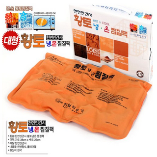 한일의료기 인견사 황토 냉온 찜질팩, 1개