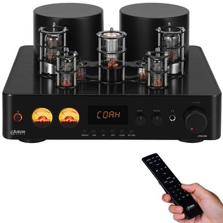 Juson Audio JTA100 200W 튜브 앰프 진공 밸브 BT5.0 Hifi 스테레오 USB RCA Opt 턴테이블 용 원격 포노 헤드폰 2.1CH