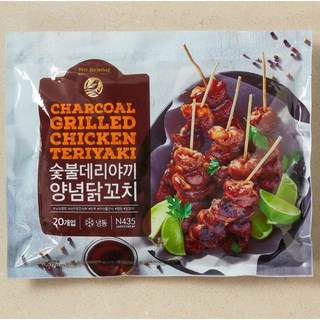 이마트 닭꼬치 2+1 데리야끼 매콤숯불 소금구이 맛선택, 600g, 3개