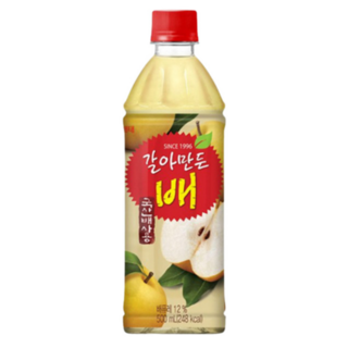 해태음료 갈아만든 배, 500ml, 24개