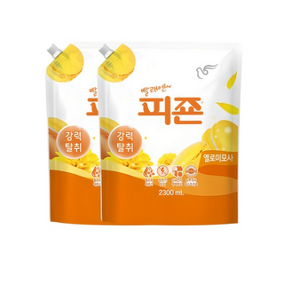 피죤 섬유유연제 옐로미모사 리필, 4.6L, 1개