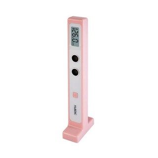 휴비딕 초음파 무선 신장계 HUK-2 키재기 신장측정기 키측정기 간편측정, 핑크, 1개